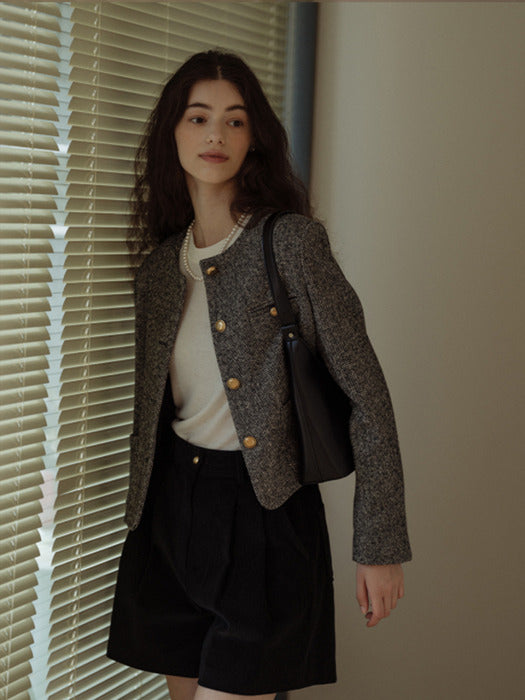 [TILLIDIE] Lynn wool jacket_2color