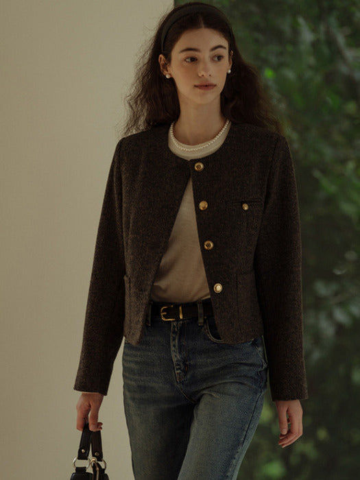 [TILLIDIE] Lynn wool jacket_2color