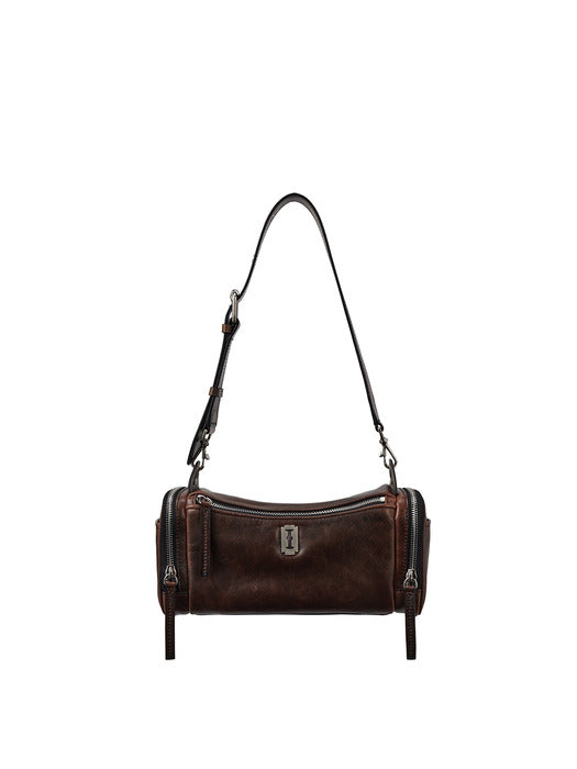 [vunque] [Gominshi PICK] Perfec Multi Pocket Shoulder S (퍼펙 멀티 포켓 숄더 스몰) Brown