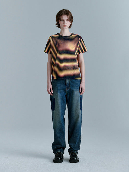 POCKET WASHED DENIM_blue