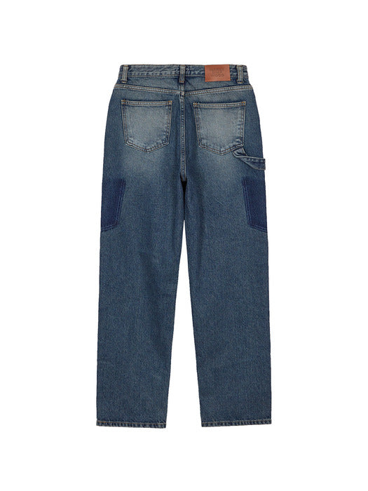 POCKET WASHED DENIM_blue