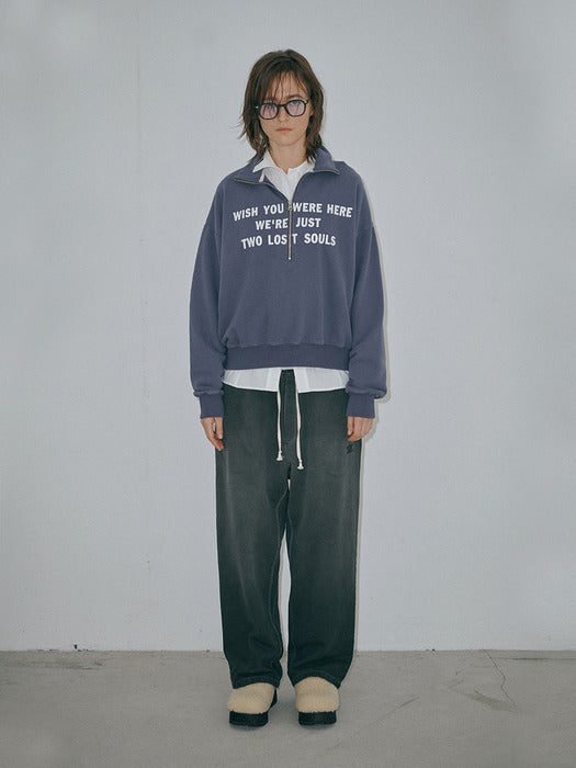 FADED COTTON SWEATPANTS_dark grey