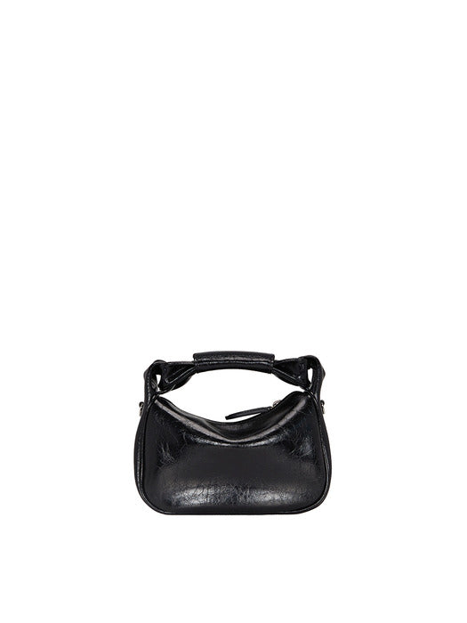 [vunque] Halfmoon Coconut Mini Tote Piccolo (하프문 코코넛 미니 토트 피콜로) Black