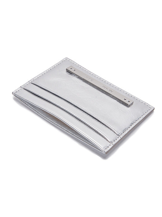 VINTAGE CARD WALLET IN SILVER