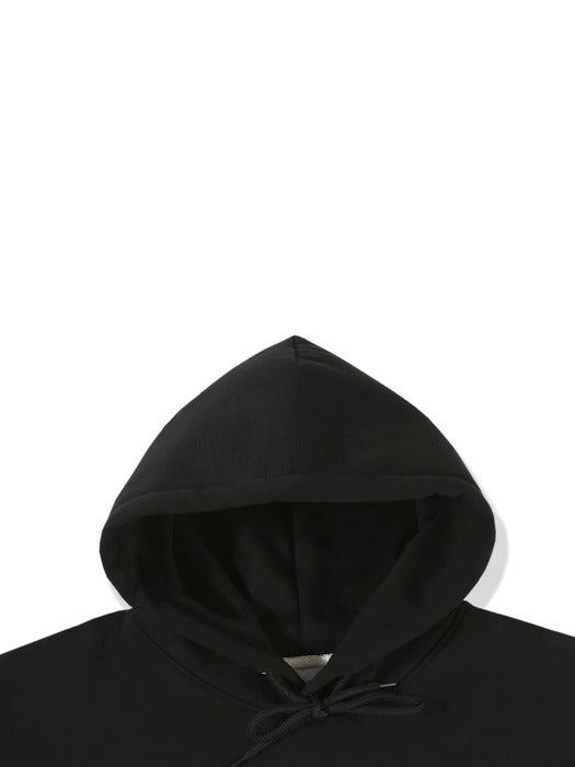 [ambler] Lighting Bear Over fit Hoodie AHP1018 (Black)
