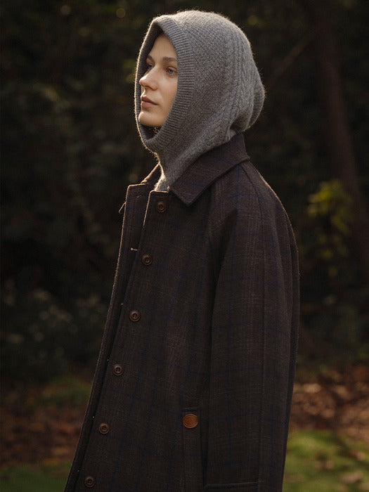 [TILLIDIE] Raccoon balaclava_Gray