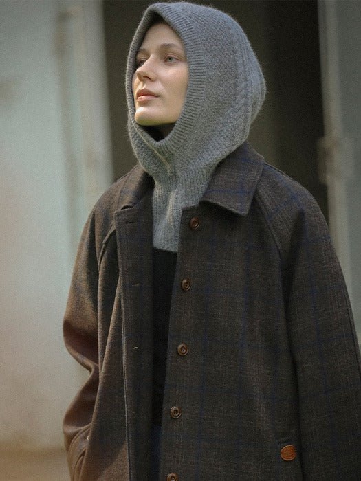 [TILLIDIE] Raccoon balaclava_Gray