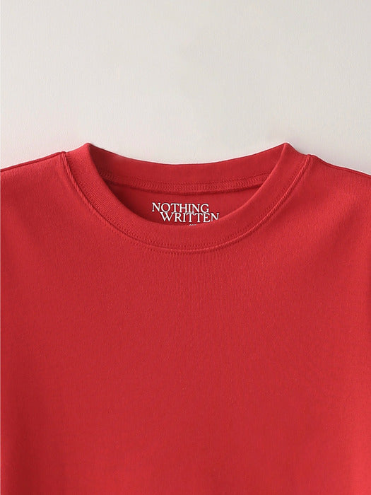 Nothing Written 90s t-shirt (Red)