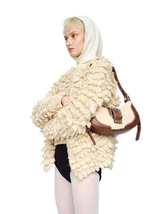 Handbags, Wallets & Cases in SHEARING COMBI - Premium quality product image