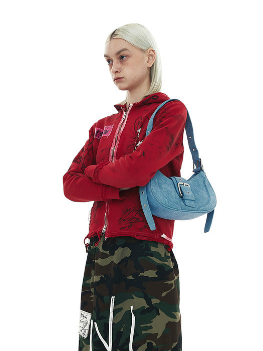 [osoi] HOBO BROCLE [DENIM SKY]