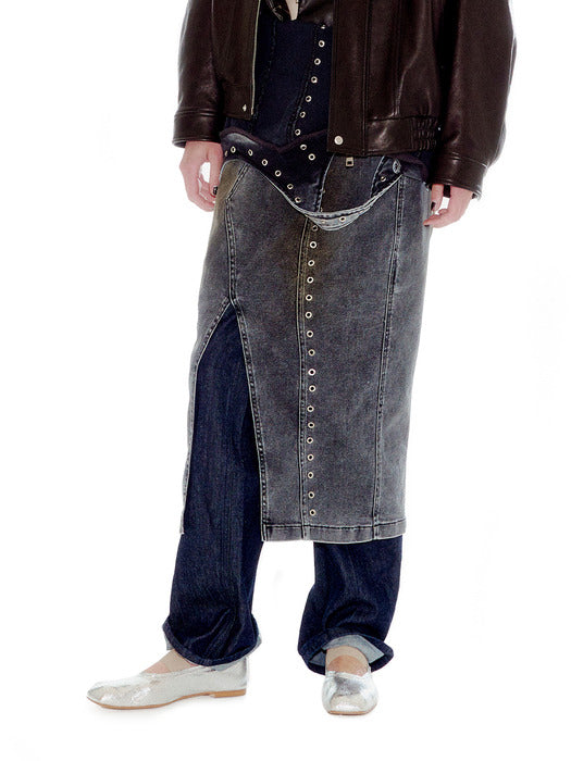 [osoi] 90S JANE FLAT [SILVER]