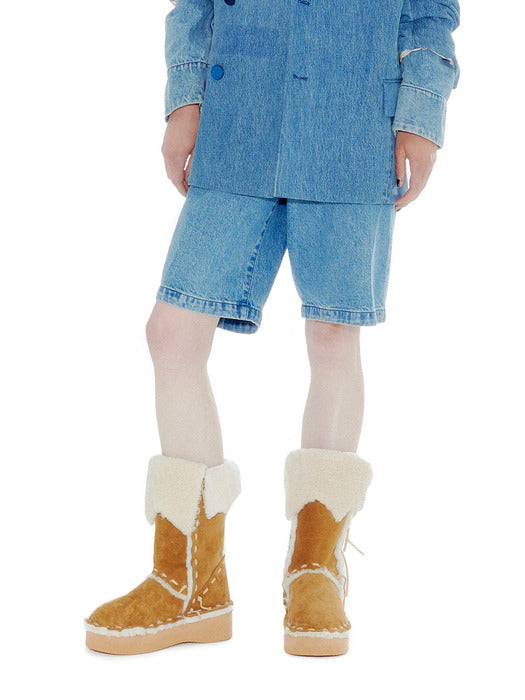 [osoi] INNUIT BOOTS [DEEP BROWN]