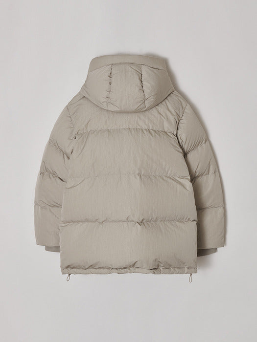 Goose Down Rameeju Padding_dust beige