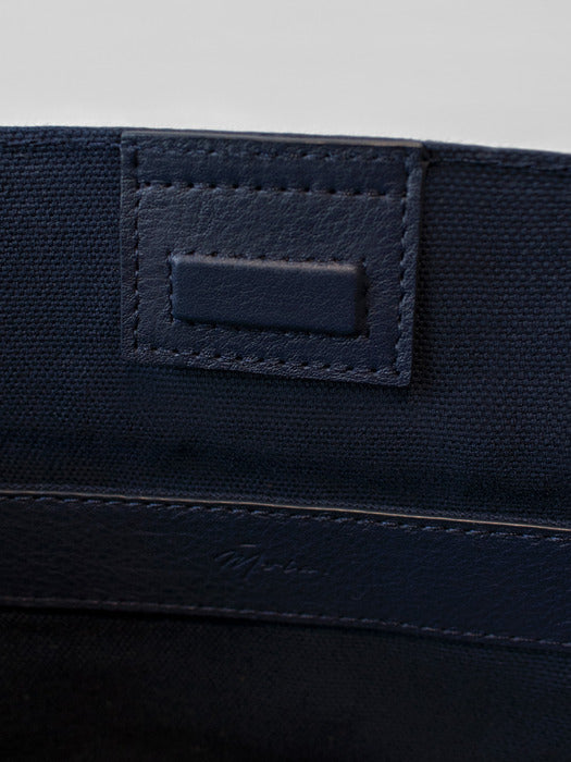 [moia] suede hobo bag (navy)