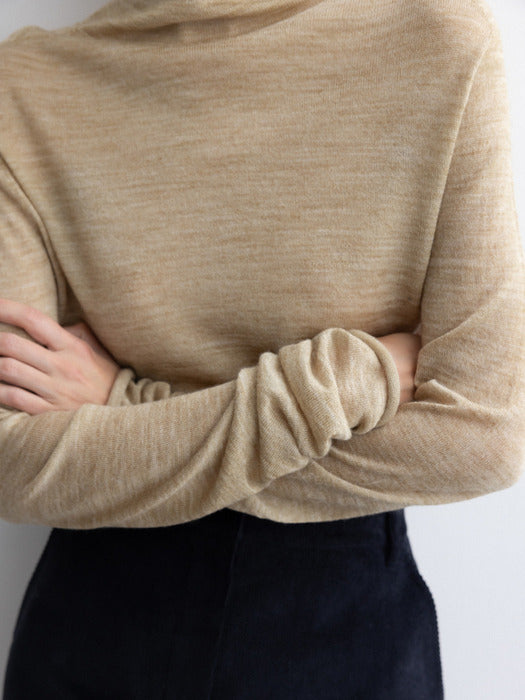 [moia] wholegarment turtleneck (moss)