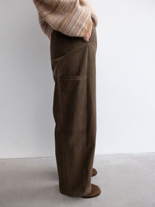 [moia] stripe alpaca sweater (beige)