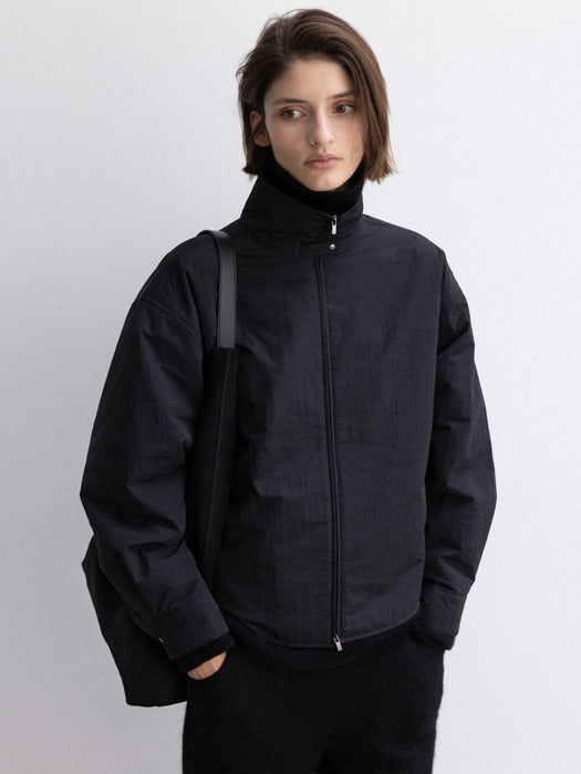 [moia] knit pocket pants (black)