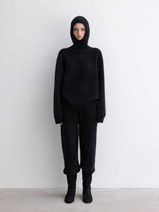 [moia] alpaca turtleneck (black)