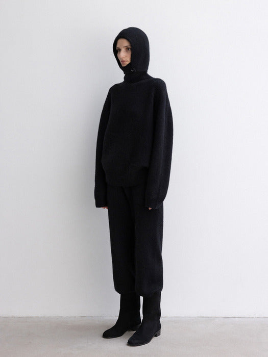 [moia] alpaca turtleneck (black)