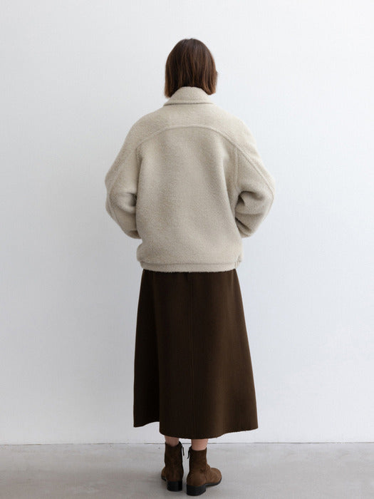[moia] alpaca coat (oat)