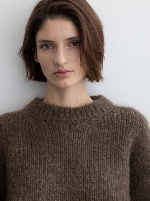[moia] pullover sweater (taupe)