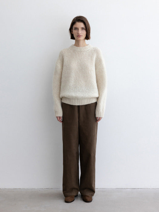 [moia] pullover sweater (ivory)