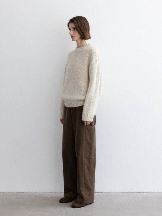 [moia] pullover sweater (ivory)