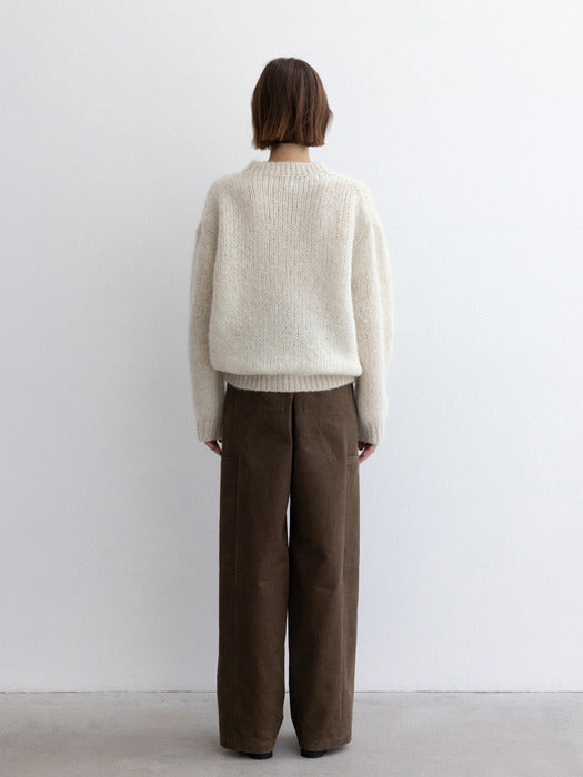 [moia] pullover sweater (ivory)