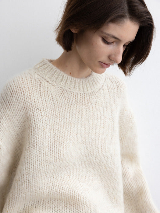 [moia] pullover sweater (ivory)