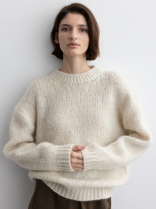 [moia] pullover sweater (ivory)