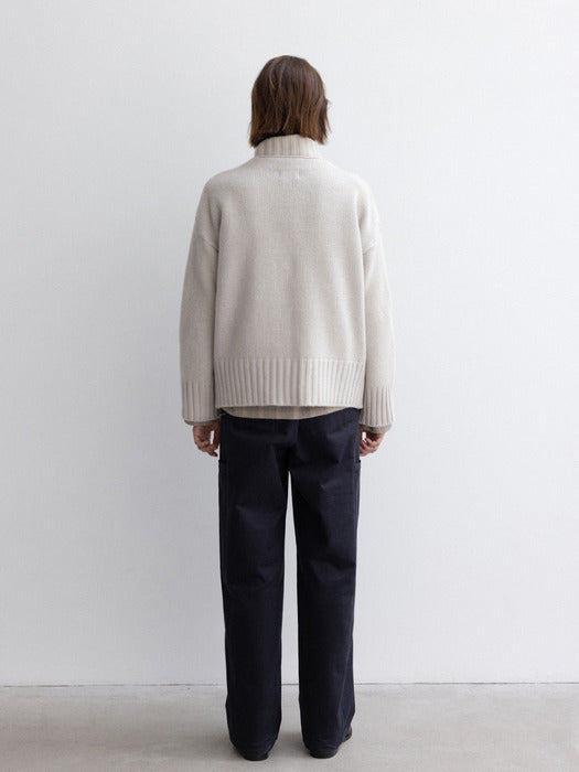 [moia] merino cardigan (ecru)