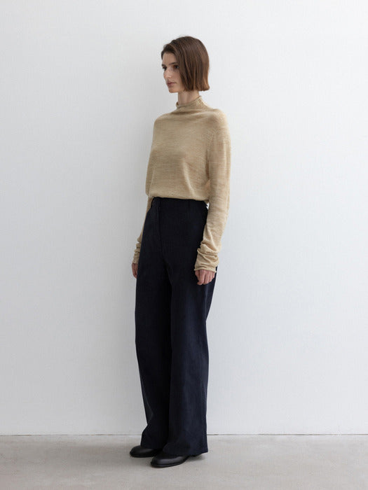 [moia] corduroy pants (navy)