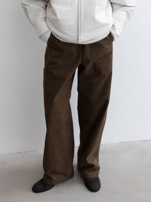 [moia] padded zip-up (ecru)