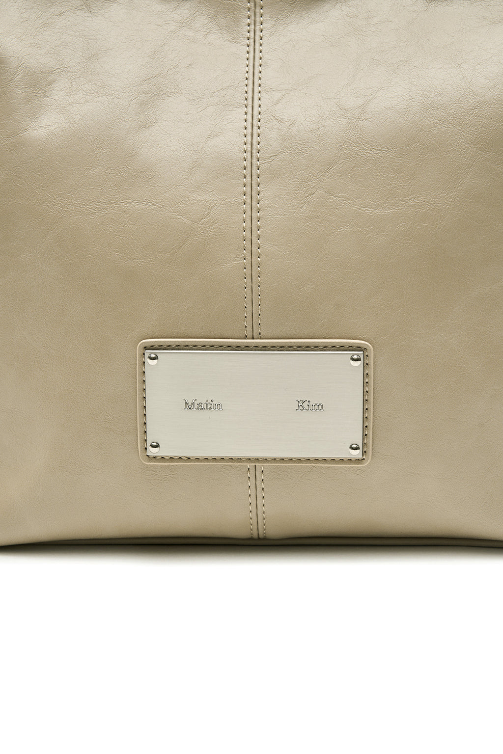 Matinkim Matin Stud Point Small Shoulder Bag IN Beige