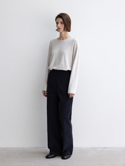 [moia] peach t-shirt (ecru)