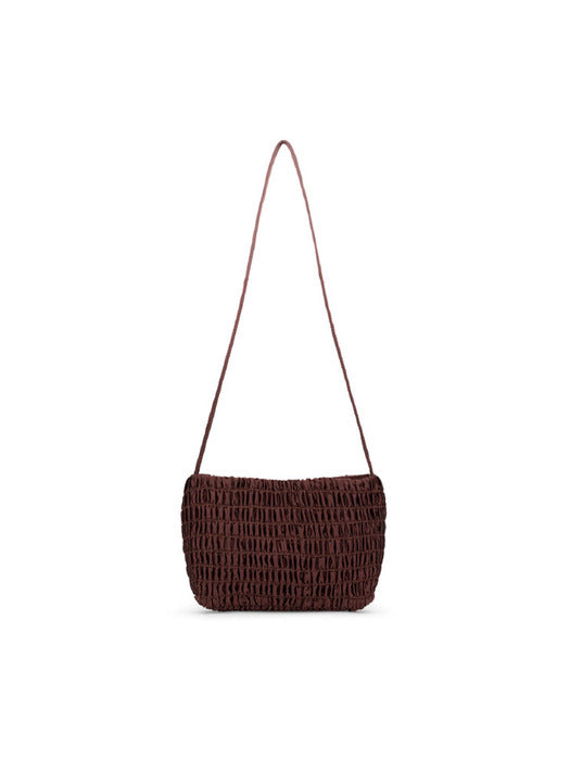 Millie Bag Ruched Brown