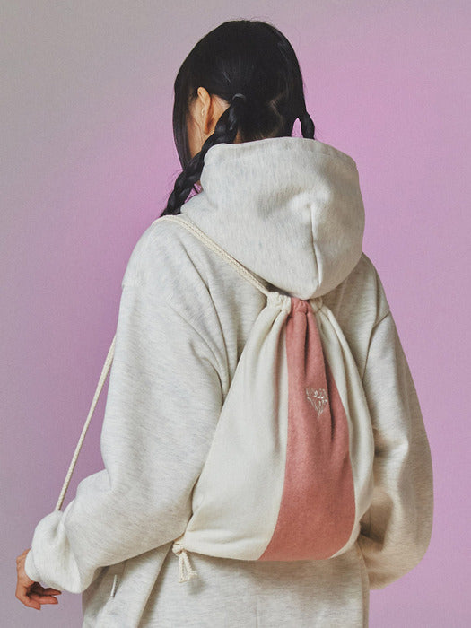 [ambler] Heart Sunset String Bacback AC501 (Pink)