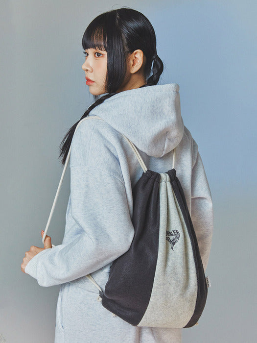 [ambler] Heart Sunset String Bacback AC501 (Gray)