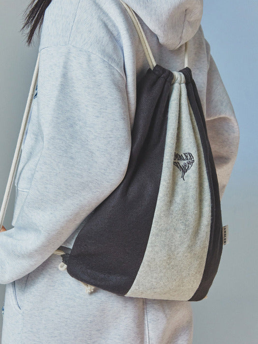 [ambler] Heart Sunset String Bacback AC501 (Gray)