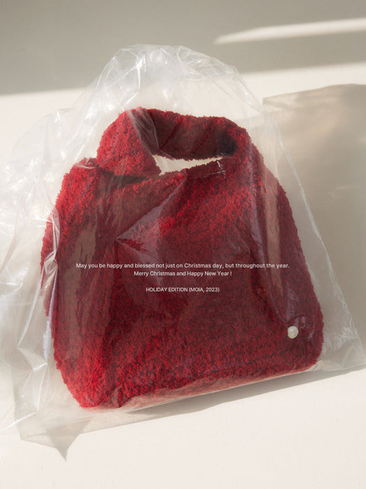 [moia] handmade knit bag