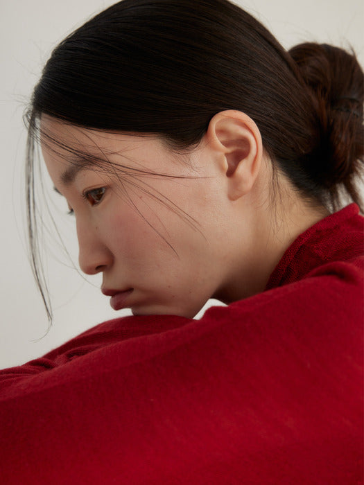 [moia] wholegarment turtleneck (red)