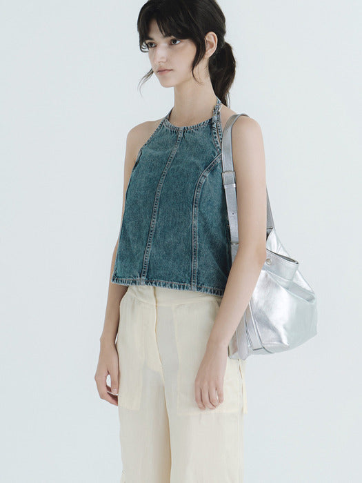 [vunque] [Gominshi PICK] Perfec Button Up Soft Hobo S (퍼펙 버튼 업 소프트 호보 스몰)_4colors