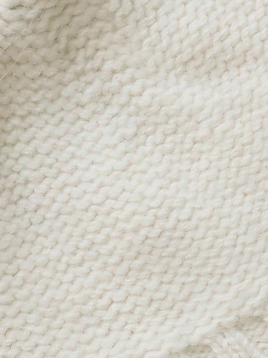 Alpaca knit beanie (Ivory)