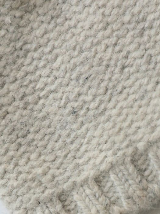 Nothing Written Alpaca knit beanie (Gray)