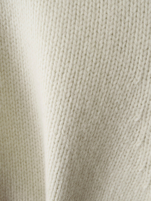 Nothing Written Knitted short pants (Ivory)