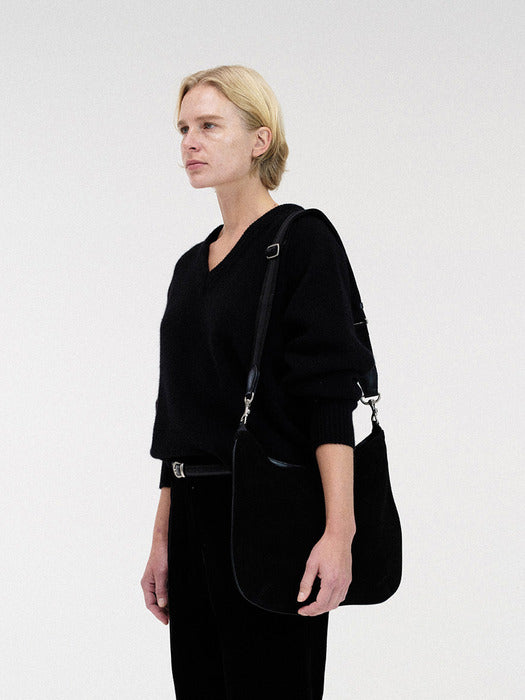 Nothing Written Pound alpaca sweater (Black)