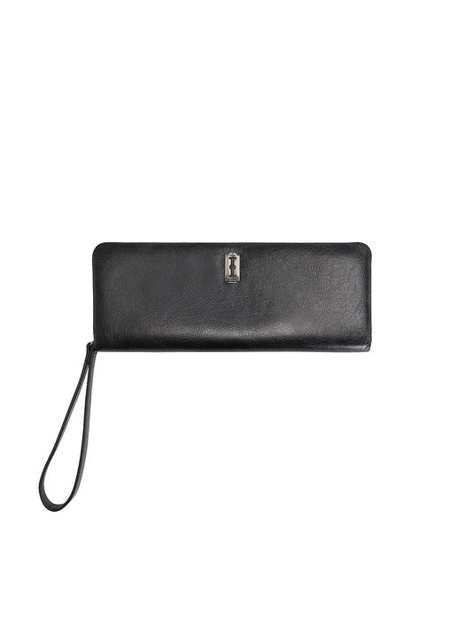 [vunque] Perfec Zipper Card Long Wallet (퍼펙 지퍼 카드 장지갑) Grey