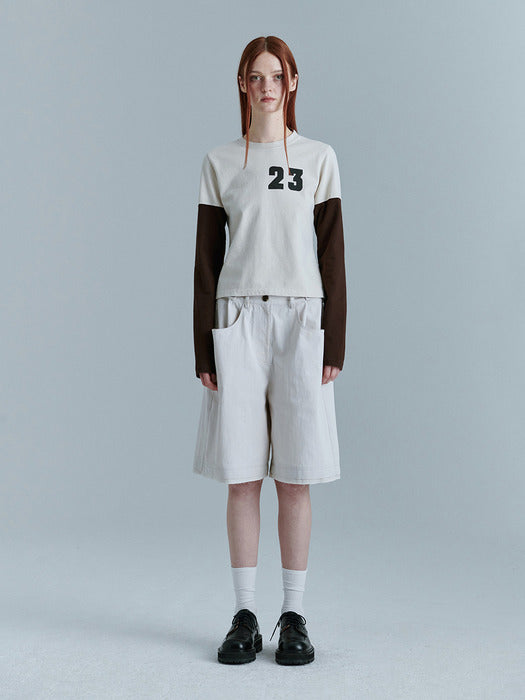 23 COLOR BLOCK LONG SLEEVE_beige