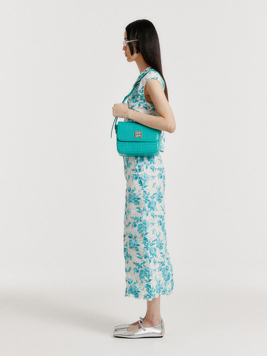 Eenk Yuni Floral Vest - Blue