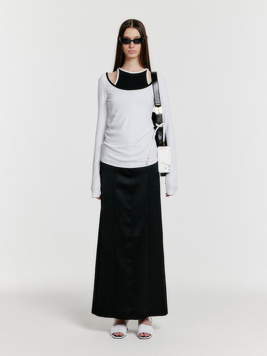 Eenk Yexs Maxi Skirt - Black